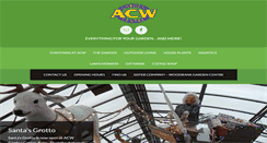 Desktop Screenshot of acwgardencentre.com