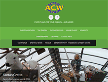 Tablet Screenshot of acwgardencentre.com
